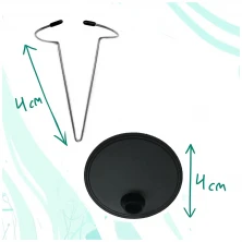 Подставка для куклы 15 см черная