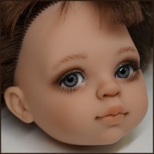 Глаза овальные (рыбки), 12мм светло-серые 12CC-05