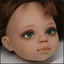 Глаза овальные (рыбки), 12мм серо-зеленые 12CA-04