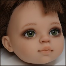 Глаза овальные (рыбки), 12мм зеленые 12CA-03