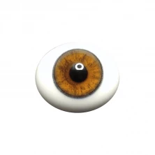 Глаза овальные (рыбки), 20 мм ореховые 20CA-09