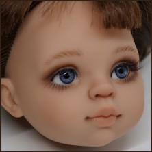 Глаза овальные (рыбки), 12мм синие 12CD-01